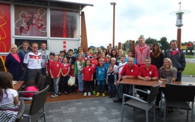 Ausflug in die FC Bayern Erlebniswelt und eine Kid’s Tour.